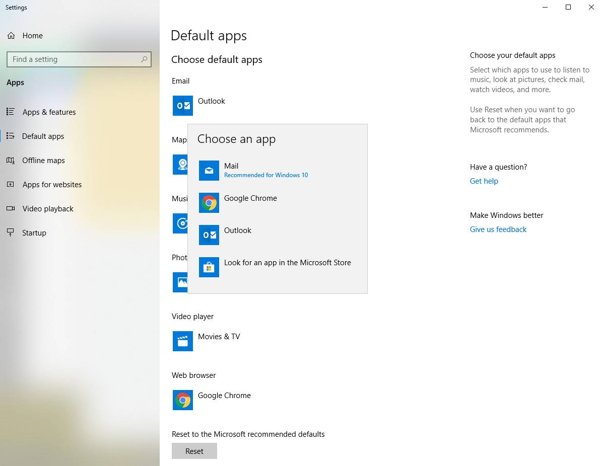 Set Default Applications Information Technology Grand Valley State Set Default Applications Information Technology Grand Valley State